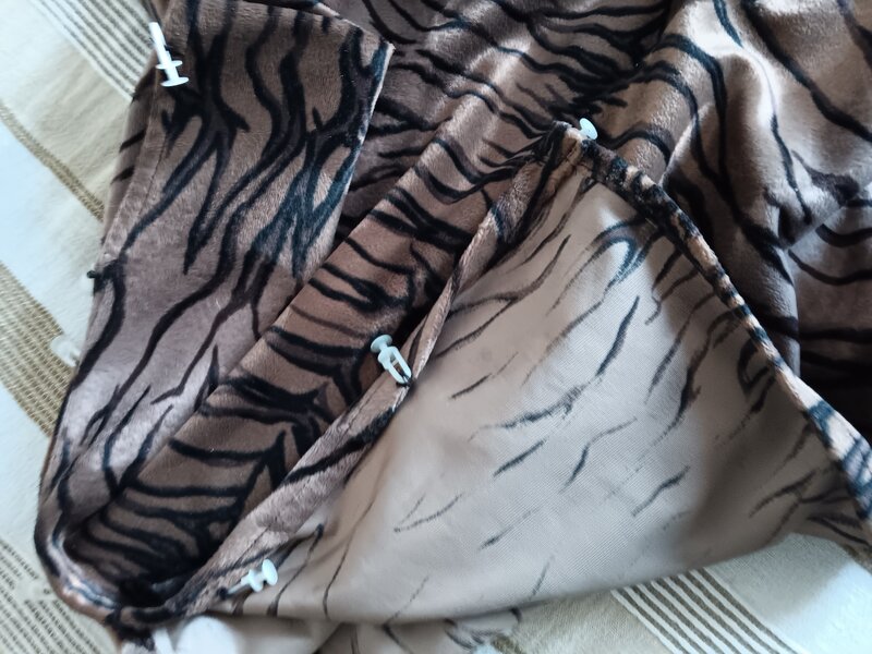 Draperie lunga 242 cm.